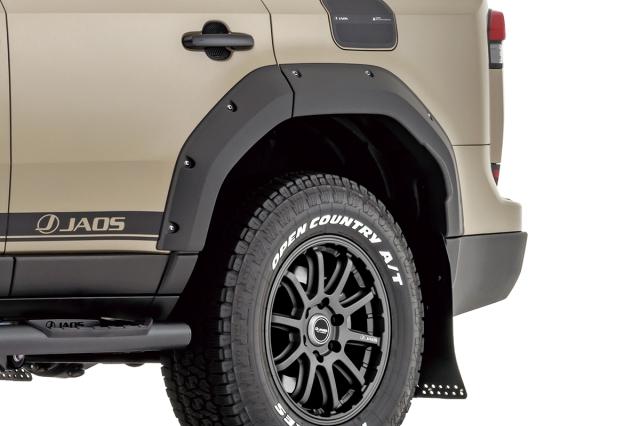 JAOS ジャオス フェンダーガーニッシュ type-X LEXUS GX550 OVERTRAIL 塗装品 マットブラック【B135262MB】| オーバーフェンダー レクサス エアロパーツ 外装パーツ_4