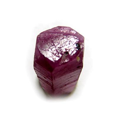 K18 天然ダイヤモンドピアス 片耳 0.8ct ルビー 結晶 原石 タンザニア産 4.5ct 非加熱 コランダム