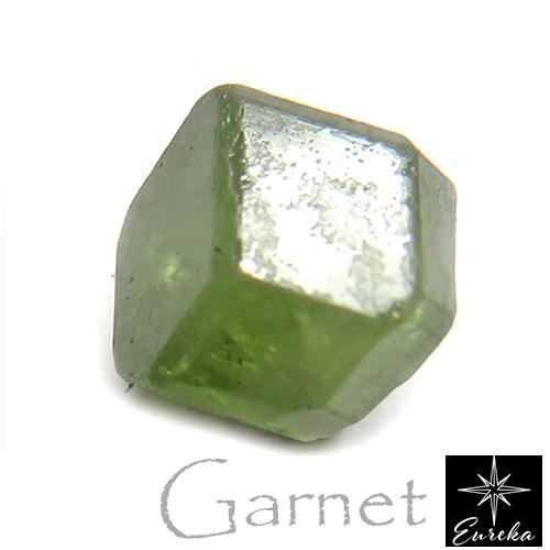 ガーネット グリーンガーネット 結晶 原石 デマントイドガーネット原石 非加熱 パワーストーン ルース 天然石 １月 誕生石 送料無料 trg220の通販は宝石・ルース