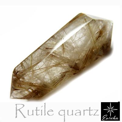 ルチルクォーツ 原石 パワーストーン ルース 結晶 天然石 送料無料 trg35の通販は