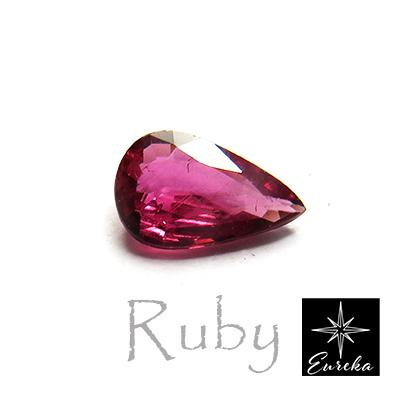 ルビー ルース 天然石 7月の誕生石 0.46ct 送料無料オーダーメイド trr115の通販は