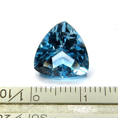 ブルートパーズ ルース 天然石 11月 誕生石 7.3ct オーダーメイド