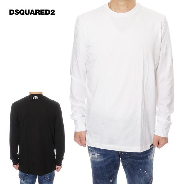 ディースクエアードDSQUARED2 ロングTシャツ 長袖 ロンT メンズ ブラック ホワイト D9M104700の通販はau PAY マーケット -  セレクトテイスト - トップス