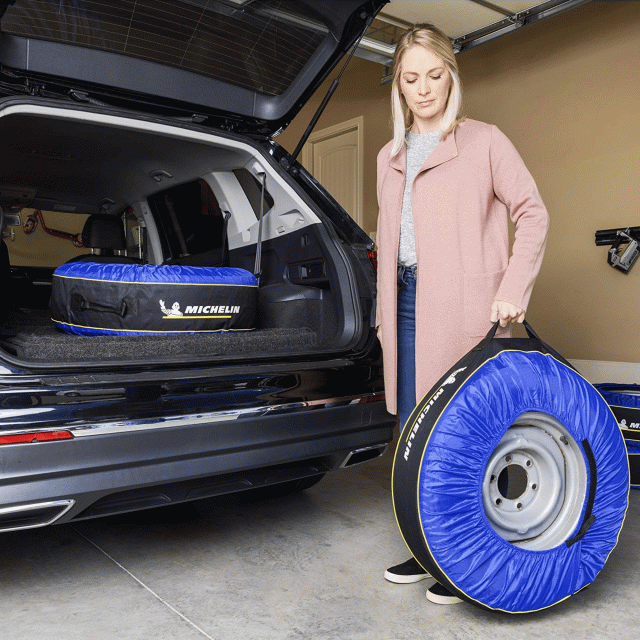 楽天市場】ミシュラン タイヤカバー 1台分 4枚セット タイヤバッグ