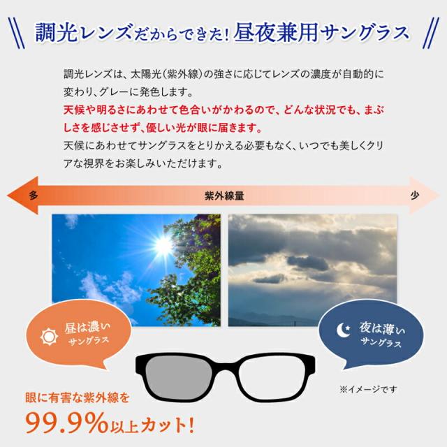 ネオコントラスト テクノロジー サングラス 【レビューでポイント10%還元】 調光サングラス ネオグラス メラニン 抑制 UVカット 夜間 運転 サングラス ナイト ドライブサングラス 鯖江 遮光 メガネ 薄い色 眼鏡 メンズ 薄い色 白内障 術後 保護メガネ 8003PHN_5