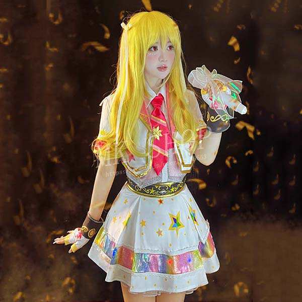 送料無料 アイカツアイドルカツドウ風星宮いちご コスプレ衣装 ウィッグ コスチューム 演出服 アニメ ゲーム ハロウィン cosplay 変装