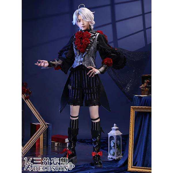 送料無料 第五人格 IdentityV 患者 Emil エミール 星々コスプレ  衣装 ウィッグ　鞋 三分妄想 cosplay コスチューム イベント アニメ ハロウィン仮装 変装の通販は