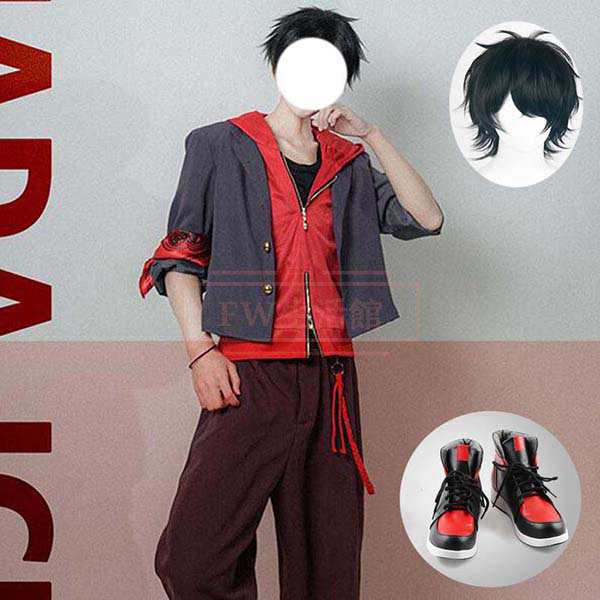 送料無料 ヒプノシスマイク The Dirty Dawg 山田一郎 コスプレ 衣装  ウィッグ cos靴 男女兼用 cosplay イベンド 変装 仮装 プレゼント 祭り仮装 コスチュームの通販は