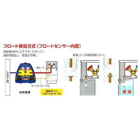 アサダ フロン回収ボンベ フロートセンサー内蔵 24L 無記名 TF128の