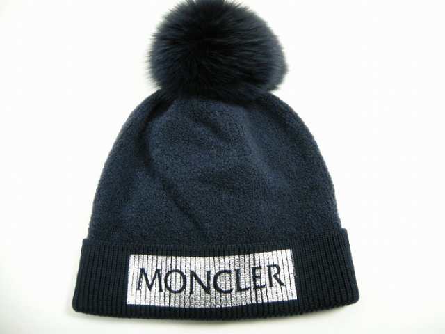 大人着用OK キッズサイズ】【MONCLER/モンクレール/ブルーFOXファー ...