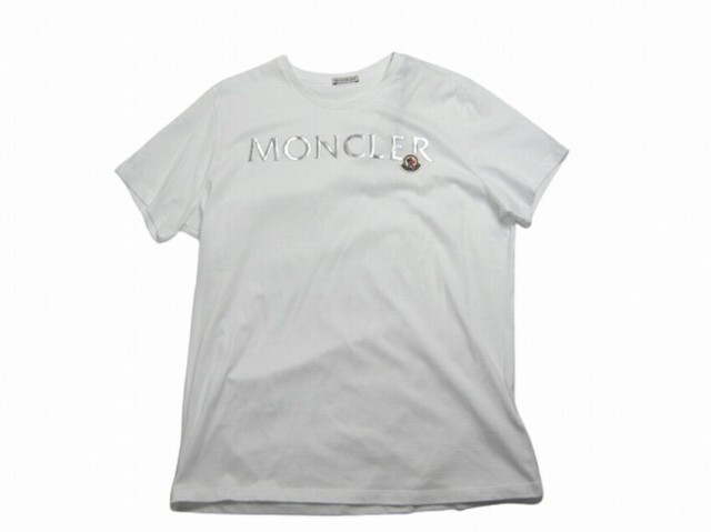 【MONCLER】V8002 T-SGIRT GIROCOLLO ロゴTシャツ