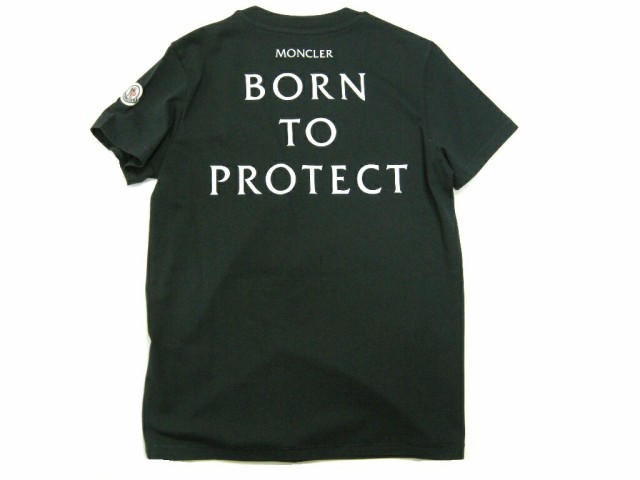 MONCLER/モンクレール/SS T-SHIRT/BORN TO PROTECT バックロゴ Tシャツ ...