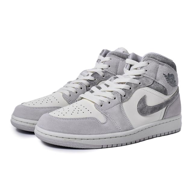 Air Jordan Mid グレー/ネイビー　22.5 NIKE ナイキ エア ジョーダン ミッド スニーカー AIR JORDAN 1