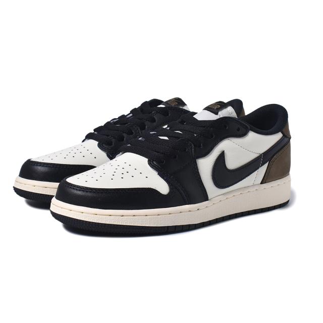 NIKE ナイキ エア ジョーダン ロー スニーカー AIR JORDAN 1 LOW OG GS “MOCHA” ( モカ 茶色 白 レディース ウィメンズ CZ0858-102 )