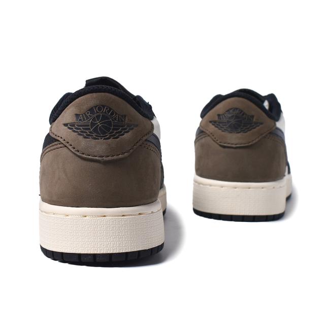 NIKE ナイキ エア ジョーダン ロー スニーカー AIR JORDAN 1 LOW OG GS “MOCHA” ( モカ 茶色 白 レディース ウィメンズ CZ0858-102 )