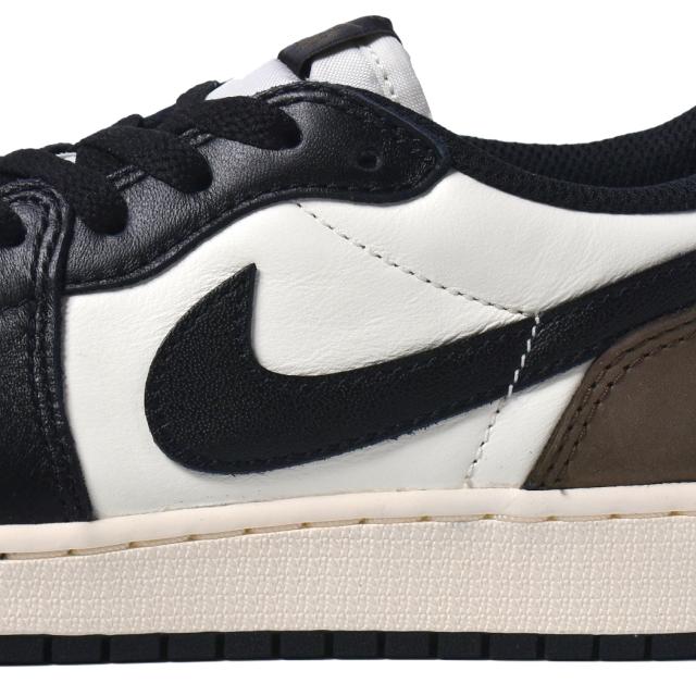 NIKE ナイキ エア ジョーダン ロー スニーカー AIR JORDAN 1 LOW OG GS “MOCHA” ( モカ 茶色 白 レディース ウィメンズ CZ0858-102 )