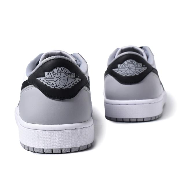 NIKE AIR JORDAN 1 LOW OG BARONS ナイキ エア ジョーダン ロー スニーカー ( バロンズ グレー GREY 黒 白 メンズ CZ0790-110 )