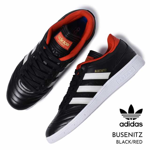 adidas SB アディダス ブセニツ スニーカー BUSENITZ BLACK RED ( 黒 ブラック 赤 レッド スケート SKATE メンズ IF4620 )