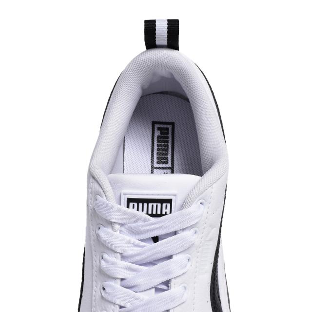 PUMA MAYZE LTH WNS WHITE BLACK プーマ メイズ レザー PUMA MAYZE LTH WNS WHITE BLACK プーマ メイズ レザー