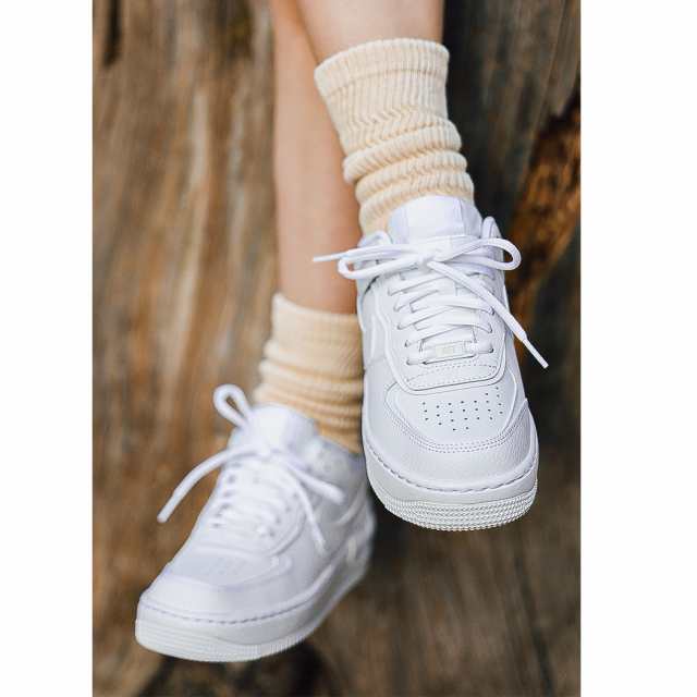 NIKE W AIR FORCE 1 SHADOW TRIPLE WHITE ナイキ ウィメンズ