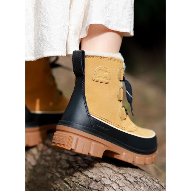 SOREL ソレル ティボリ5 ブーツ TIVOLI V WATERPROOF CURRY/BLACK ( 国内正規品 ベージュ キャメル レディース ウィメンズ BOOTS 防水 NL5113-373 )_1