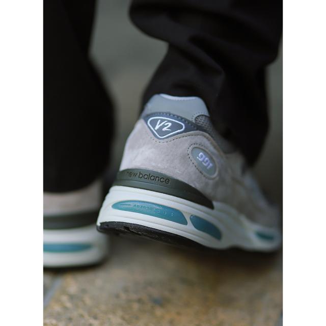 NEW BALANCE made in UK U991GL2 GREY ニューバランス スニーカー ( グレー 灰色 白 ホワイト D 992 993 990 メンズ )_2