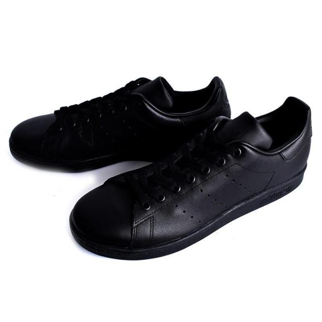 adidas STAN SMITH BLACK × BLACK アディダス スタンスミス スニーカー ( 黒 ブラック メンズ M20327 )