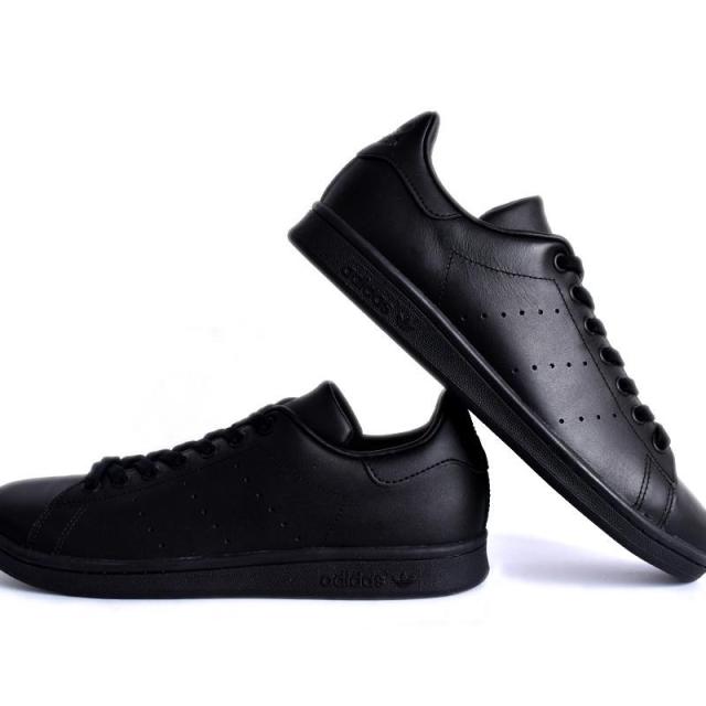 adidas STAN SMITH BLACK × BLACK アディダス スタンスミス スニーカー ( 黒 ブラック メンズ M20327 )
