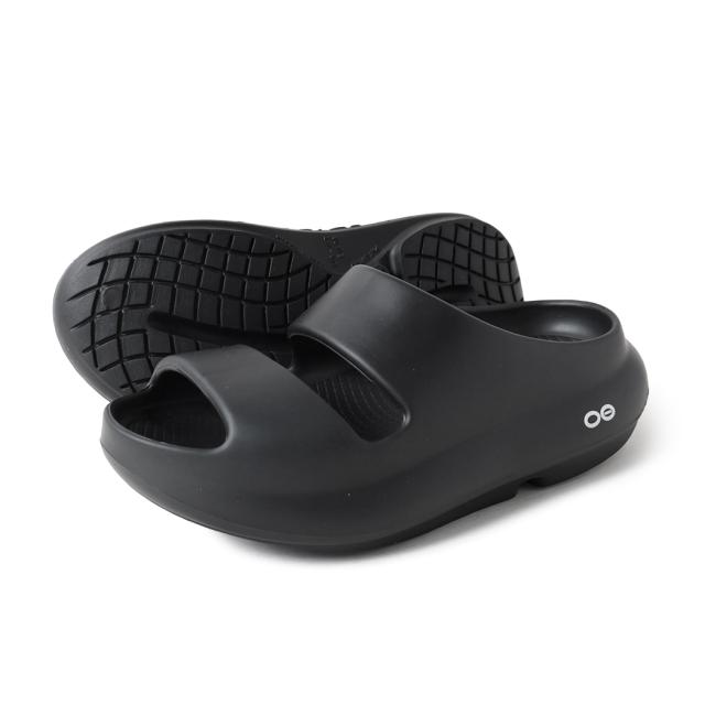 OOFOS ウーフォス ウーヤー サンダル OOyea BLACK ( ブラック 黒
