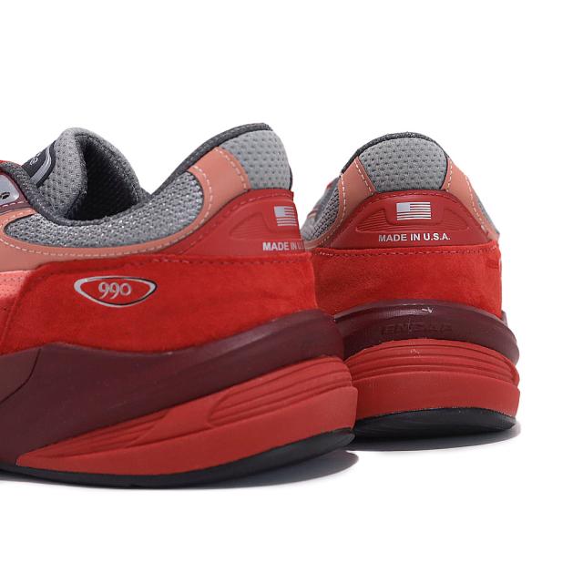 NEW BALANCE ニューバランス 990 V6 スニーカー U990RT6 COMMUNITY RED