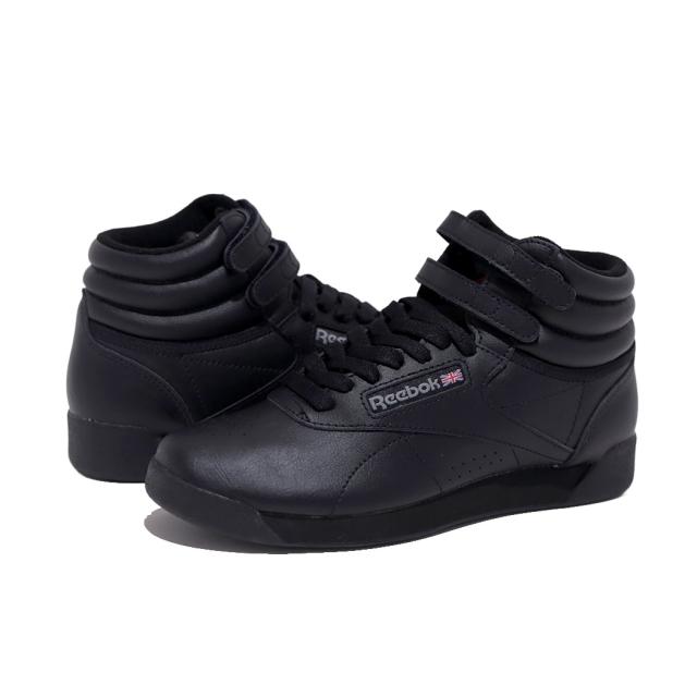 erieriブラック S REEBOK F/S HI BLACK リーボック フリースタイル ハイカット