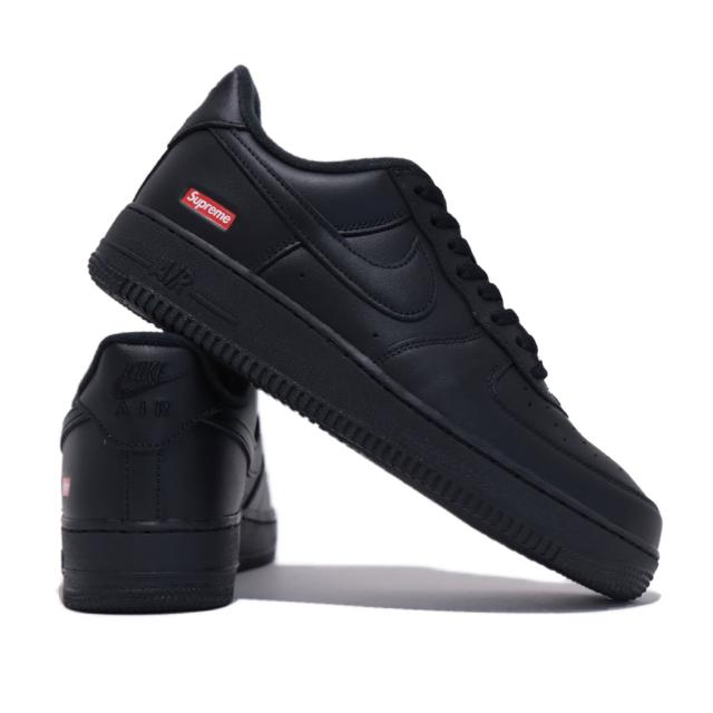 NIKE AIR FORCE 1 LOW / SUPREME BLACK × RED ナイキ エアフォース 1 シュプリーム スニーカー ( 黒 ブラック メンズ CU9225-001 )_11