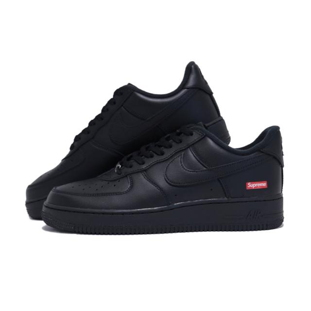 NIKE AIR FORCE 1 LOW / SUPREME BLACK × RED ナイキ エアフォース 1 シュプリーム スニーカー ( 黒 ブラック メンズ CU9225-001 )_12