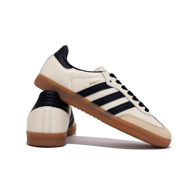 adidas SAMBA OG W Cream White / Black アディダス サンバ スニーカー