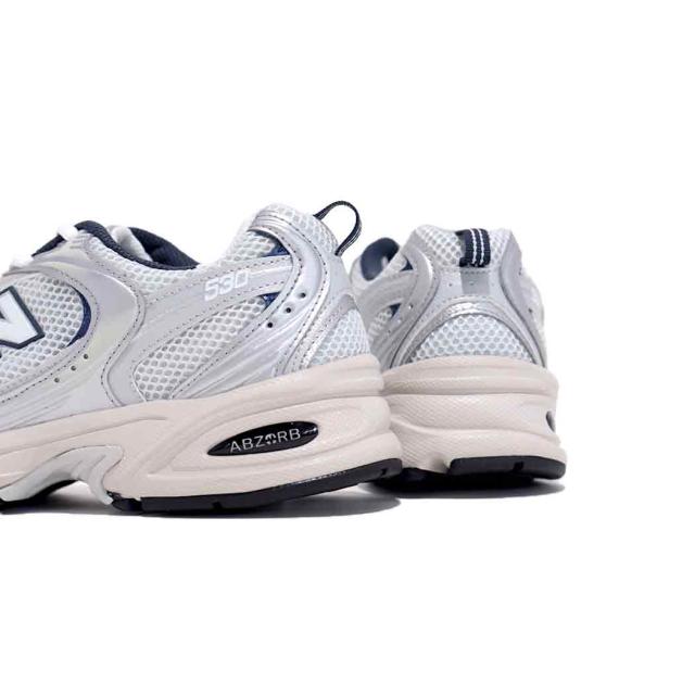 NEW BALANCE MR530KA METALLIC SILVER ニューバランス スニーカー ( 白 シルバー レディース ウィメンズ メンズ スエード メッシュ )_2