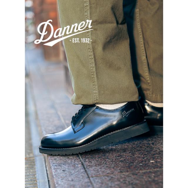 Danner ダナー ポストマン ブーツ POSTMAN BLACK ( ブラック 黒 革靴 短靴 ダービー ビジネスシューズ ドレスシューズ レザーシューズ D214300BLK )