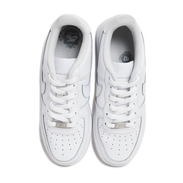 NIKE AIR FORCE 1 LE GS TRIPLE WHITE ナイキ エアフォース スニーカー 