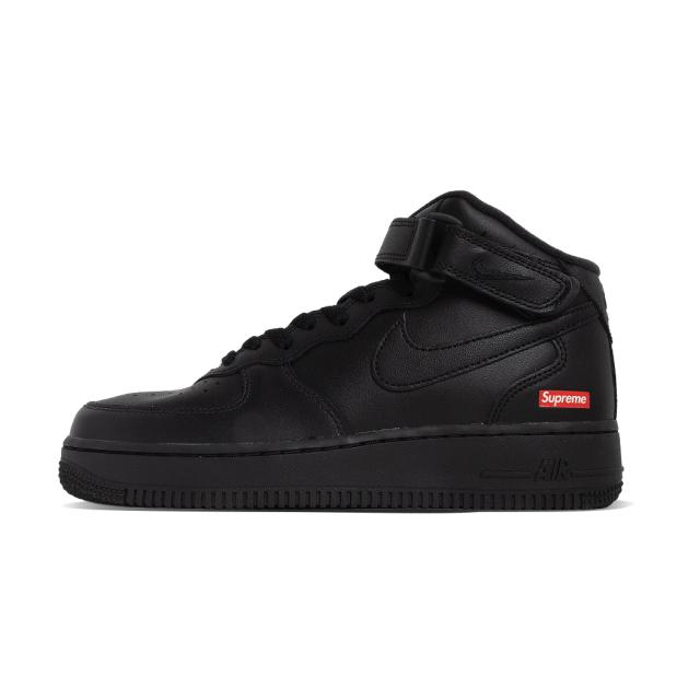 NIKE ナイキ エアフォース 1 ミッド シュプリーム スニーカー AIR FORCE 1 MID / SUPREME BLACK ( 黒 ブラック メンズ レディース FZ8784-001 )_3