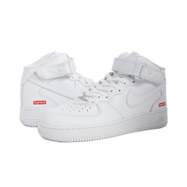 NIKE ナイキ エアフォース 1 ミッド シュプリーム スニーカー AIR FORCE 1 MID / SUPREME WHITE ( 白 ホワイト メンズ レディース FZ8784-100 )_7