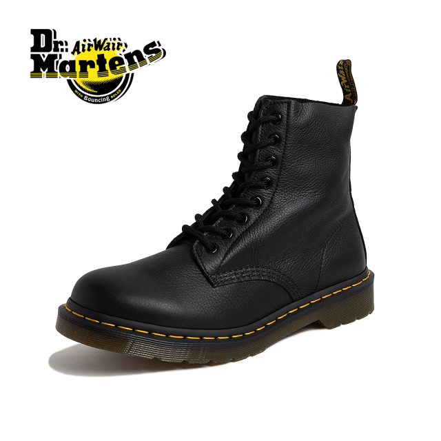Dr.Martens ドクターマーチン 8ホール レザー シューズ ブーツ 1460 PASCAL VIRGINIA 8HOLE BOOT BLACK 黒 ブラック レースアップ 13512006