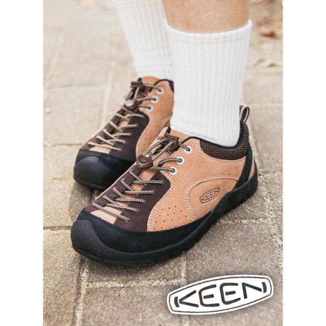 KEEN キーン JASPER ROCKS SP ジャスパー ロックス エスピー スニーカー CORK/JAVA ( ベージュ スエード バンジーレース レディース ウィメンズ 1031347 )