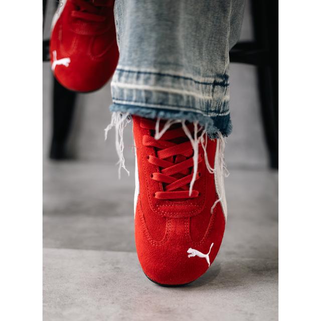 PUMA SPEEDCAT OG RED プーマ スピードキャット スニーカー ( 赤 レッド ドライビングシューズ メンズ レディース ウィメンズ 398846-02 )