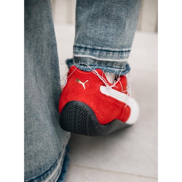 PUMA SPEEDCAT OG RED プーマ スピードキャット スニーカー ( 赤 レッド ドライビングシューズ メンズ レディース ウィメンズ 398846-02 )