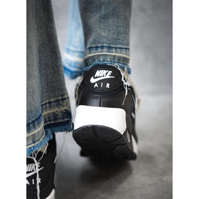 NIKE WMNS AIR MAX 90 BLACK WHITE ナイキ ウィメンズ エアマックス