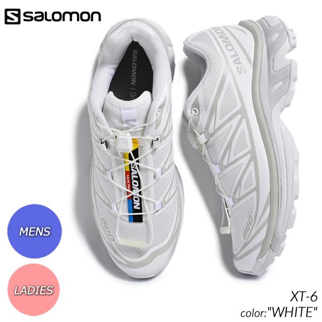 SALOMON XT-6 WHITE サロモン スニーカー ( 白 ホワイト XT-4 シューズ 靴 メンズ レディース ウィメンズ L41252900 )の通販は