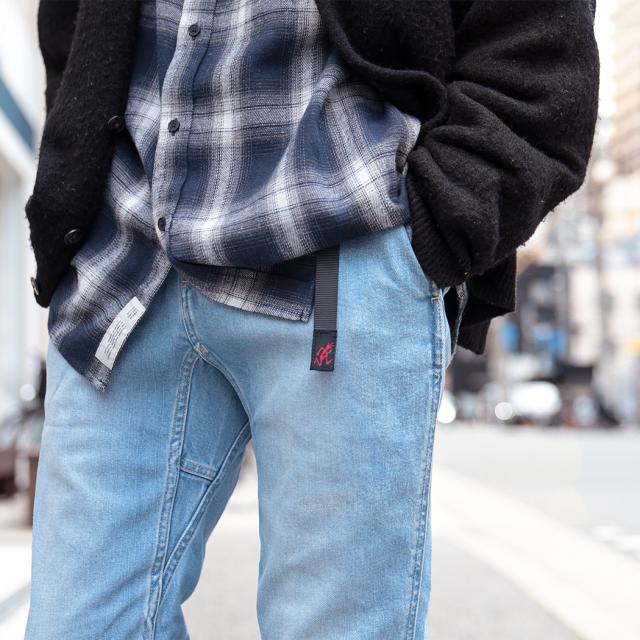 グラミチ（Gramicci） ストレッチデニムNN-パンツクロップド GMP5