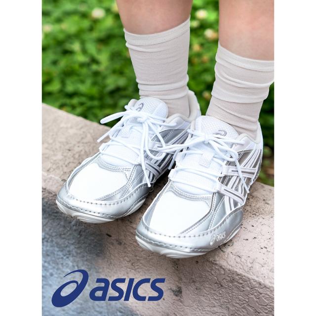asics アシックス ハイパー シンク スニーカー HYPER SYNC WHITE PURE SILVER シルバー ホワイト 薄底 メンズ レディース ウィメンズ 1203A879-100