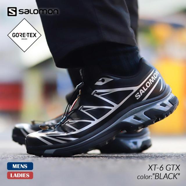 SALOMON XT-6 GTX BLACK サロモン スニーカー ( 黒 ブラック XT SALOMON XT-6 GTX BLACK サロモン スニーカー ( 黒 ブラック XT