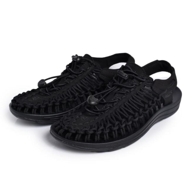 KEEN キーン ウィメンズ ユニーク シューズ サンダル スニーカー WOMEN UNEEK BLACK/BLACK ( 黒 ブラック レディース SANDAL 1014099 )