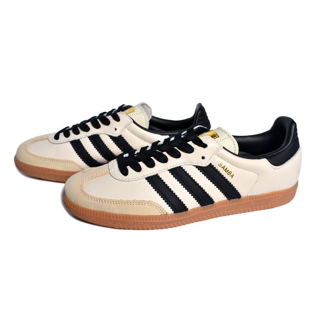 adidas SAMBA OG W Cream White / Black アディダス サンバ